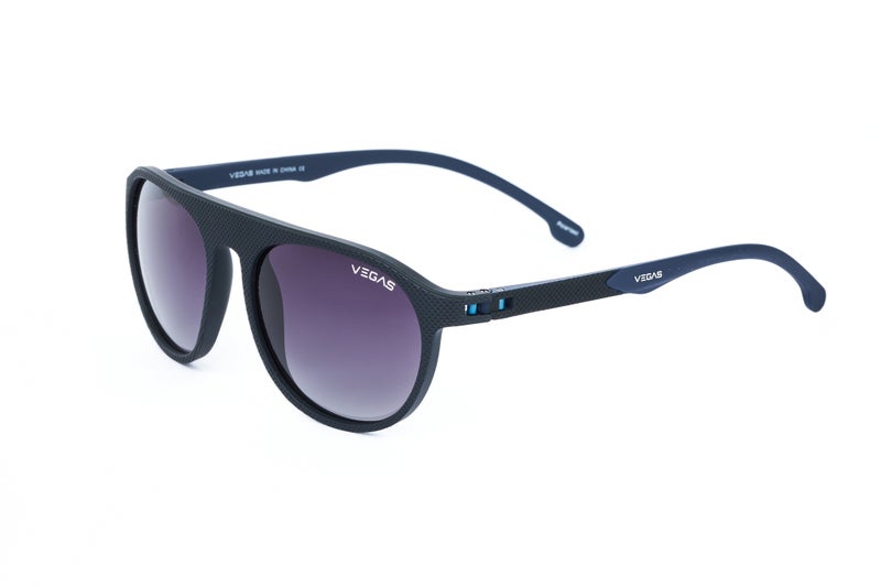 VEGAS Full Rim Aviator Men Grey  Sunglasses V3010 C3 - Image 2